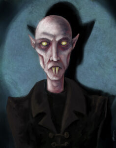 Nosferatu Painting Art