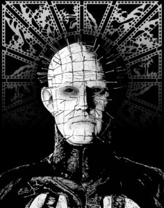 Pinhead the Hell Priest from Hellraiser Art by Michael Bielaczyc