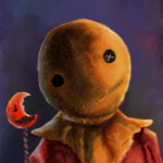 Sam art print from Trick 'r Treat by Michael Bielaczyc