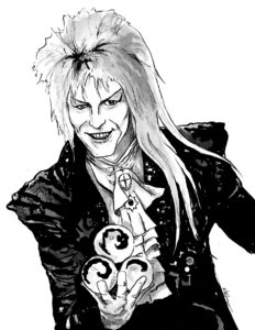 Jareth Art by Michael Bielaczyc